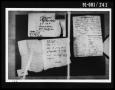 Photograph: Handwritten Documents Removed from Oswald's Home