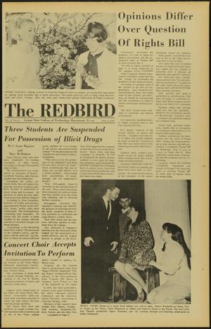 Primary view of The Redbird (Beaumont, Tex.), Vol. 18, No. 17, Ed. 1 Friday, February 9, 1968