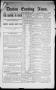 Newspaper: Denton Evening News. (Denton, Tex.), Vol. 1, No. 13, Ed. 1 Monday, Ma…