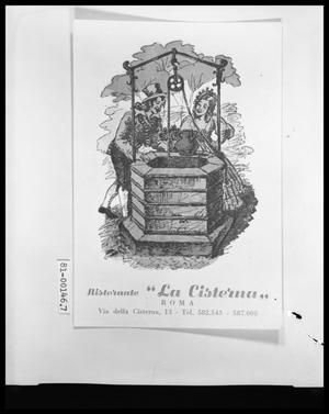 Primary view of object titled 'Postcard from Ristorante La Cistema'.