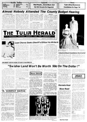 Primary view of The Tulia Herald (Tulia, Tex.), Vol. 74, No. 39, Ed. 1 Thursday, September 30, 1982