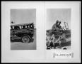Photograph: Army Truck Transport; Four Men in Jeep