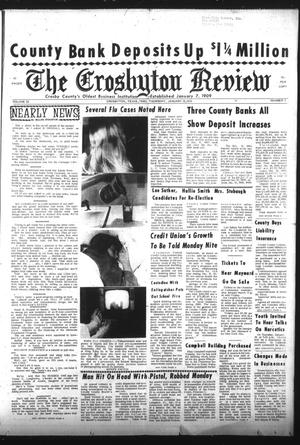 Primary view of The Crosbyton Review (Crosbyton, Tex.), Vol. 62, No. 3, Ed. 1 Thursday, January 15, 1970