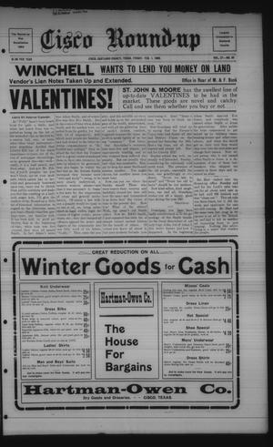Cisco Round-up (Cisco, Tex.), Ed. 1 Friday, February 1, 1907