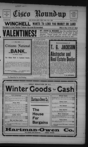 Cisco Round-up (Cisco, Tex.), Ed. 1 Friday, February 8, 1907