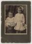 Photograph: [Portrait of Charles and Joyce Rayburn as Children]