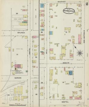 Primary view of New Braunfels 1891 Sheet 2