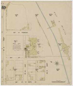 Primary view of Galveston 1889 Sheet 53