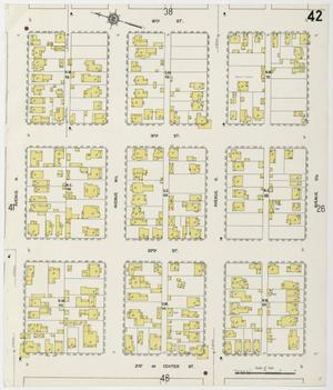 Primary view of Galveston 1912 Sheet 42