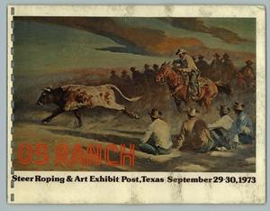 OS Ranch Steer Roping & Art Exhibit, September 29 - 30, 1973