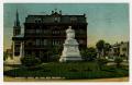 Postcard: [Postcard of Margaret Statue and Park in New Orleans]