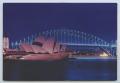 Postcard: [Postcard of Sydney Harbor Bridge and Opera House]