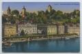 Postcard: [Postcard of Swiss Coastal Town]