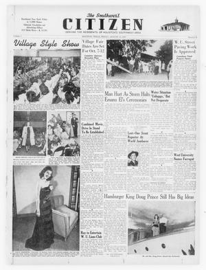 Primary view of The Southwest Citizen (Houston, Tex.), Vol. 1, No. 5, Ed. 1 Friday, August 15, 1947