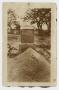 Photograph: [Photograph of the Grave Marker of Edgar Leflar]