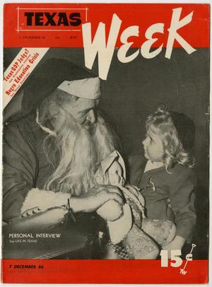 Texas Week, Volume 1, Number 17, December 7, 1946