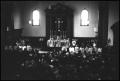 Primary view of [Photograph of St. James Catholic Church Mass]