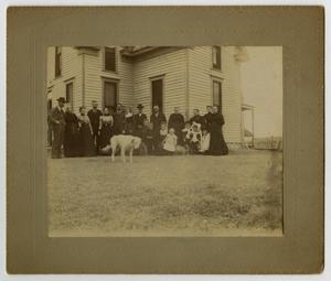 [Photograph of the Walker and Lawrence Families]