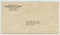 Text: [Envelope to John Todd Willis, Jr. from Brockenbrough & Sanders Co.]