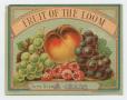 Text: [Card Advertising Fruit of the Loom]