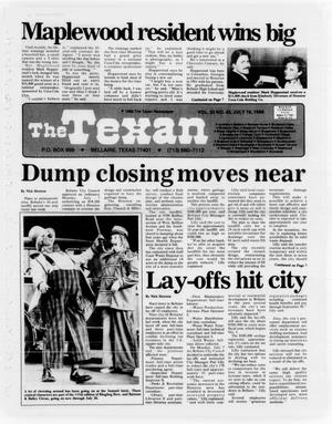 The Texan (Bellaire, Tex.), Vol. 33, No. 45, Ed. 1 Wednesday, July 16, 1986
