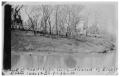 Photograph: Bank of Guadalupe River, cleared by snag boat  numbers one and two