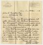 Letter: [Letter from J.H. Collett to John C. Beasley - May 1, 1886]