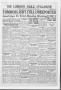 Newspaper: The Lubbock Daily Avalanche (Lubbock, Texas), Vol. 1, No. 275, Ed. 1 …