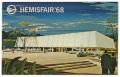 Postcard: U.S. Exhibit Pavilion