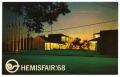 Postcard: HemisFair '68 headquarters