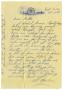 Letter: [Letter by James Sutherlin to his parents - September 14, 1944]
