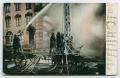 Postcard: [Postcard of Fire Fighters in Action]
