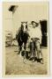 Photograph: [Photograph of WIlliam Perry Herring McFaddin Jr. and Horse]