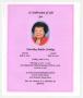 Pamphlet: [Funeral Program for Dorothy Butler Friday, June 6, 2014]