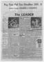 Newspaper: The Leader (Archer City, Tex.), Vol. 1, No. 21, Ed. 1 Friday, January…