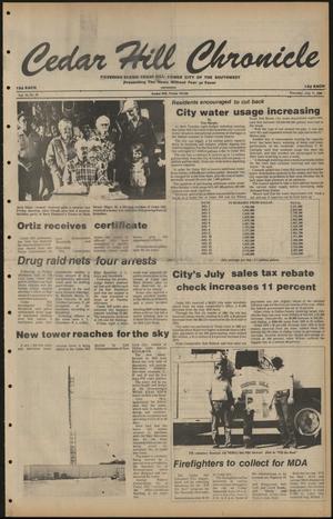 Cedar Hill Chronicle (Cedar Hill, Tex.), Vol. 16, No. 46, Ed. 1 Thursday, July 17, 1980