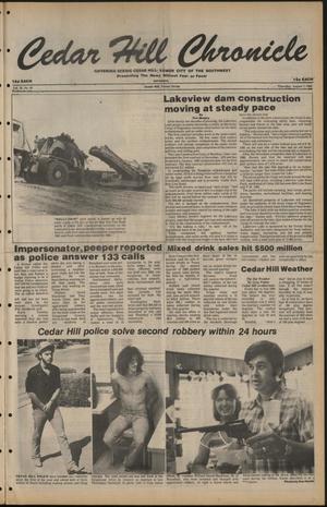 Cedar Hill Chronicle (Cedar Hill, Tex.), Vol. 16, No. 48, Ed. 1 Thursday, August 7, 1980