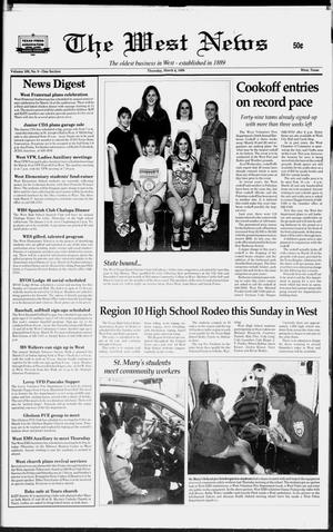 Primary view of The West News (West, Tex.), Vol. 109, No. 9, Ed. 1 Thursday, March 4, 1999