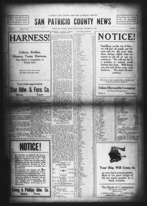 Primary view of San Patricio County News (Sinton, Tex.), Vol. 10, No. 41, Ed. 1 Friday, November 22, 1918