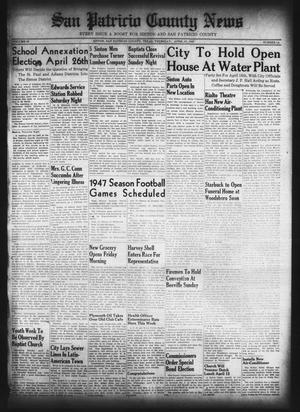 San Patricio County News (Sinton, Tex.), Vol. 39, No. 14, Ed. 1 Thursday, April 10, 1947