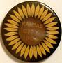 Physical Object: [Button with a sunflower painted on the it and states: "KANSAS CITY 1…