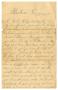 Letter: [Letter from D. C. Riley to Dr. Joseph Pound, July 30, 1898]
