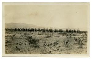 [Photograph of Soldiers Ready for Drill]