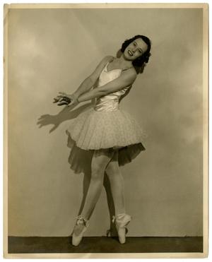 [Portrait of Elmer Josephine Wheatly (Dolly) as a Ballerina]