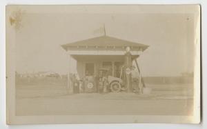 [Photograph of Hanes Filling Station]