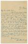 Letter: [Letter from John K. Strecker, Jr. to Josephine Bahl, January 5th, 18…