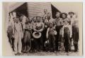 Photograph: [Photograph of the Thresher Crew at Staley Place]