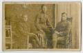 Postcard: [Portrait of Three World War One Soldiers]