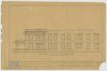 Technical Drawing: Anne D'Spain's Apartment House Revisions, Abilene, Texas: Typical Sid…