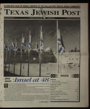 Primary view of Texas Jewish Post (Fort Worth, Tex.), Vol. 50, No. 21, Ed. 1 Thursday, May 23, 1996